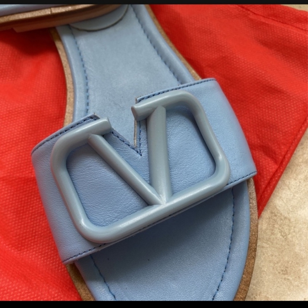 Valentino Sandals V flat Blue